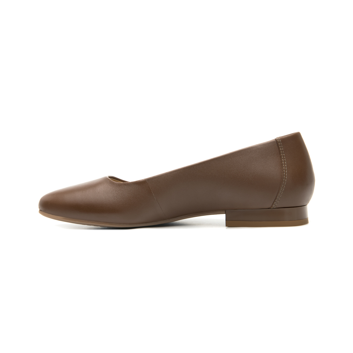 Balerina Flexi para Mujer con Plantilla Comfort Pad Estilo 119901 Café