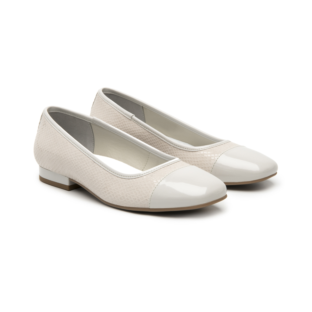 Balerina Flexi para Mujer con Plantilla Comfort Pad Estilo 119903 Algodón