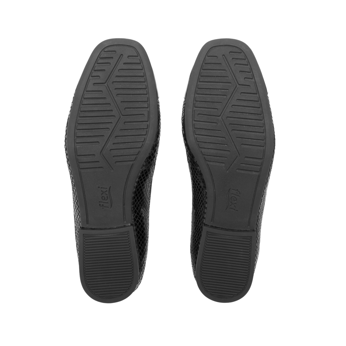 Balerina Flexi para Mujer con Plantilla Comfort Pad Estilo 119903 Negro