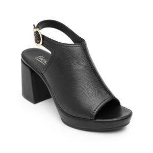 Women's Heeled Sandal Style 122703 Black
