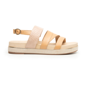 Women's Sandal with Anatomic Insole Style 122903 Camel
