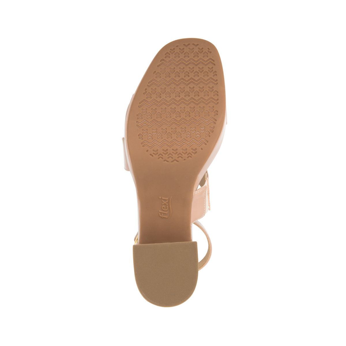 Women's Heeled Sandal with Comfort Walk Technology Style 123004 Nude