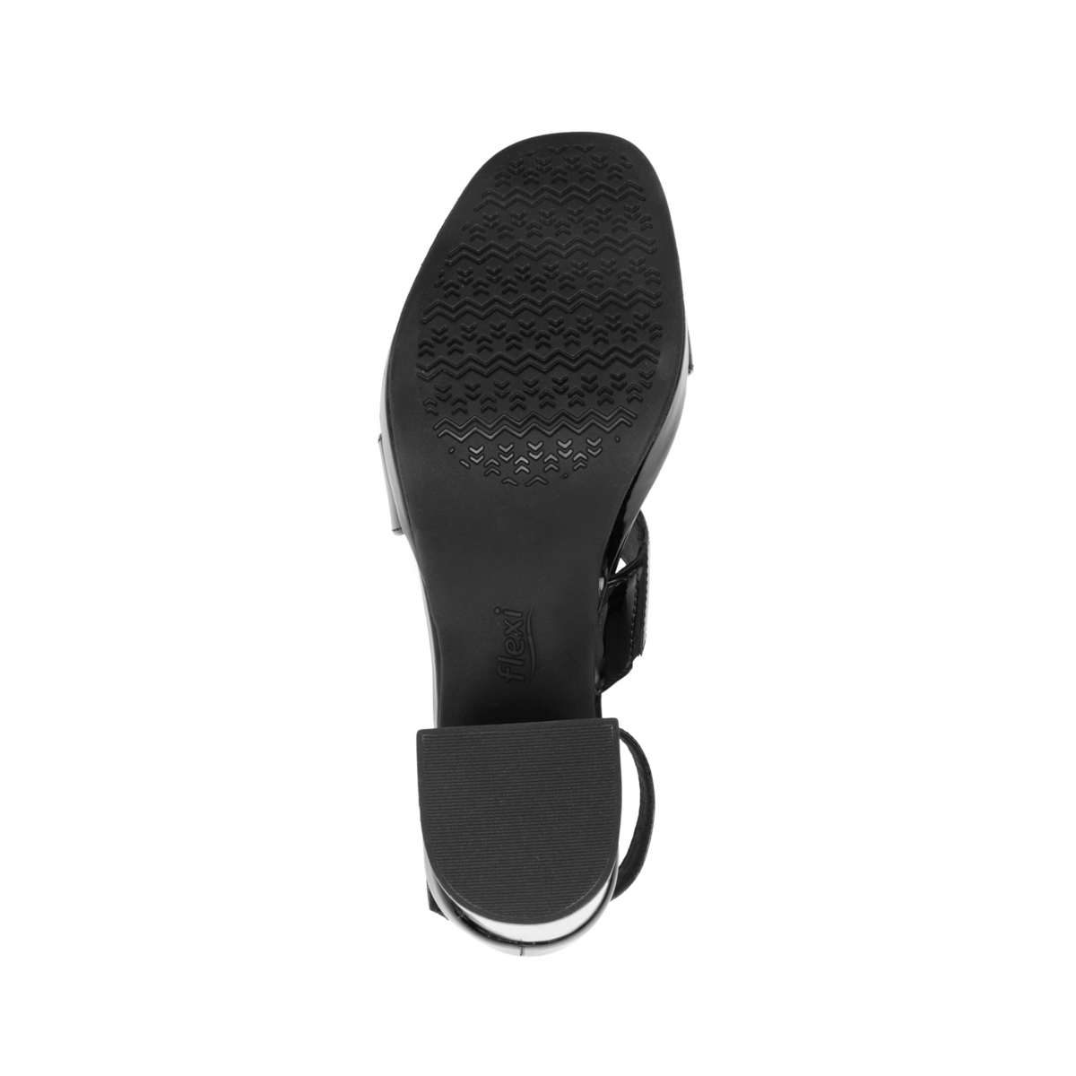 Women's Heeled Sandal with Comfort Walk Technology Style 123004 Black