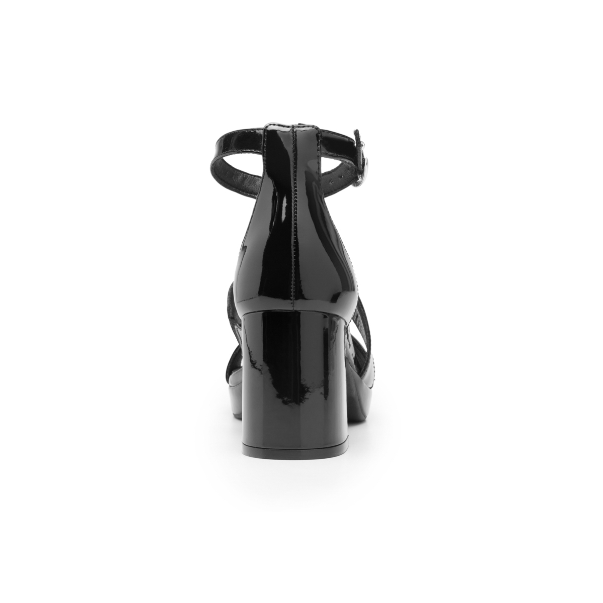 Women's Heeled Sandal with Comfort Walk Technology Style 123004 Black