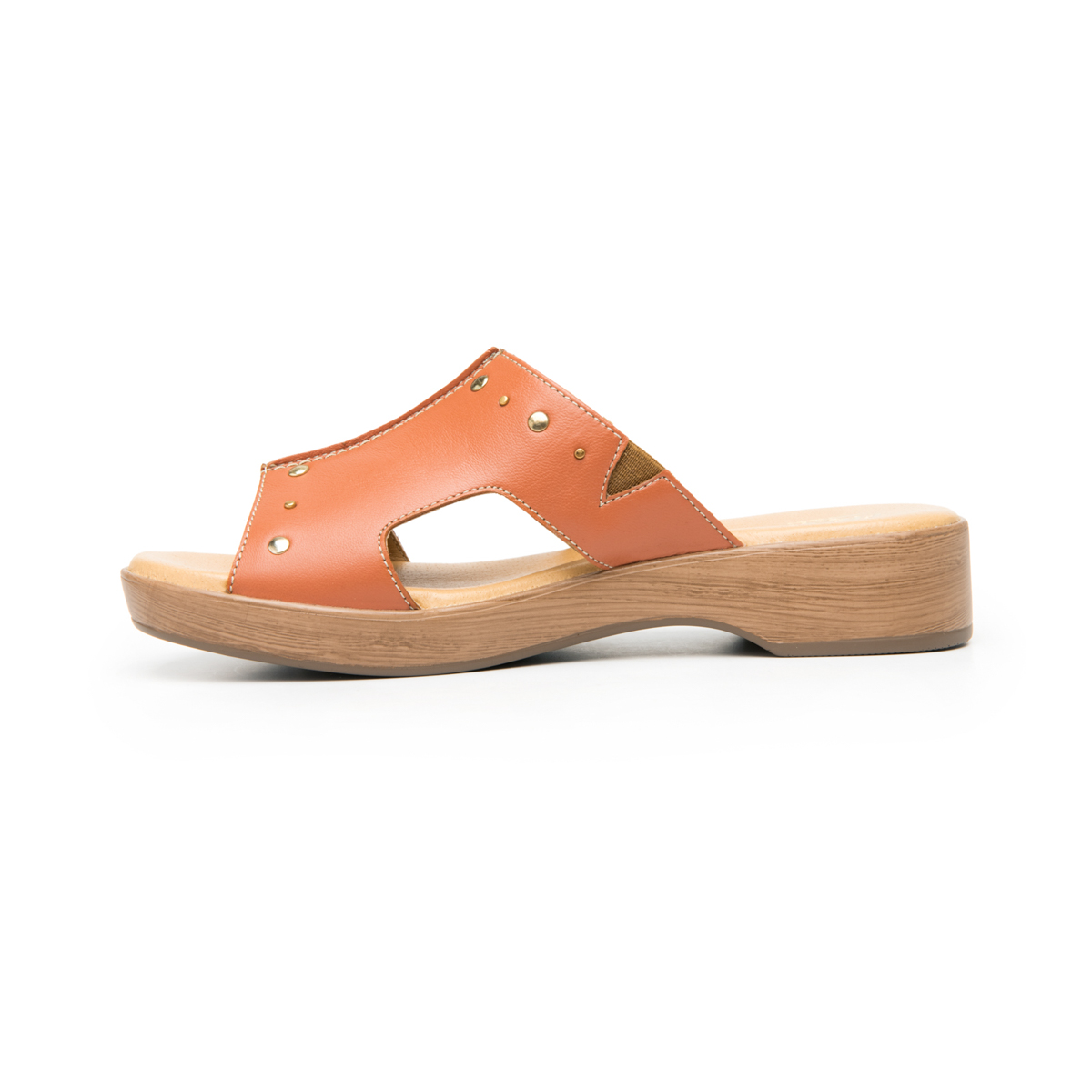 Sandalia Remaches Flexi para Mujer con Plantilla Transpirable Estilo 123102 Terracota