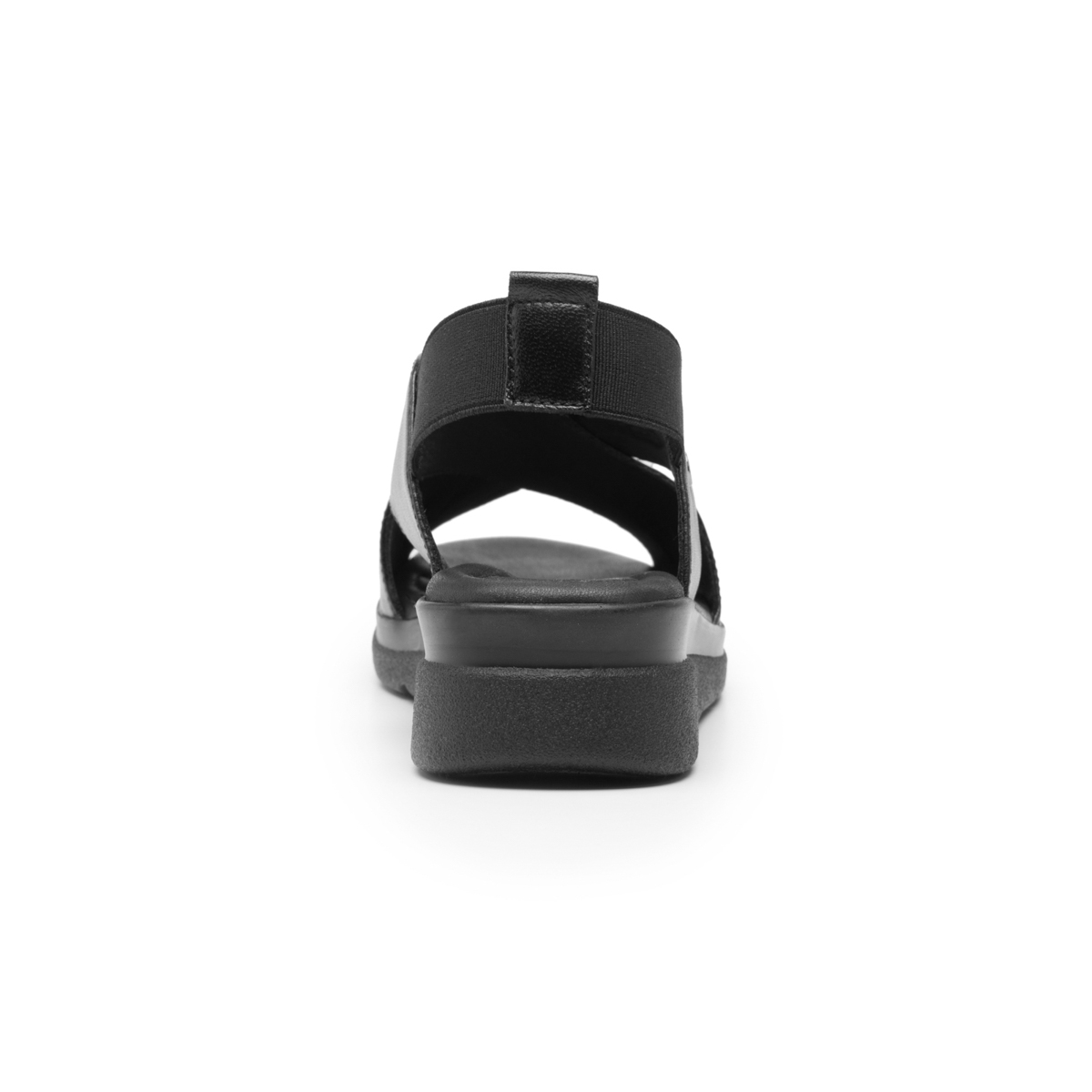 Sandalia Corte Cruzado Flexi para Mujer con Plantilla Acojinada Estilo 124201 Negro