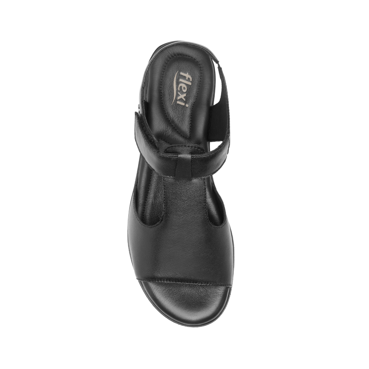 Women's Sandal with Cushioned Insole Style 124202 Black