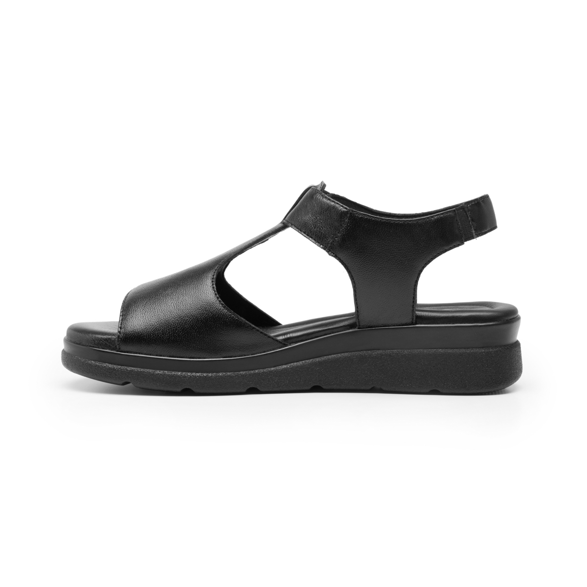 Women's Sandal with Cushioned Insole Style 124202 Black