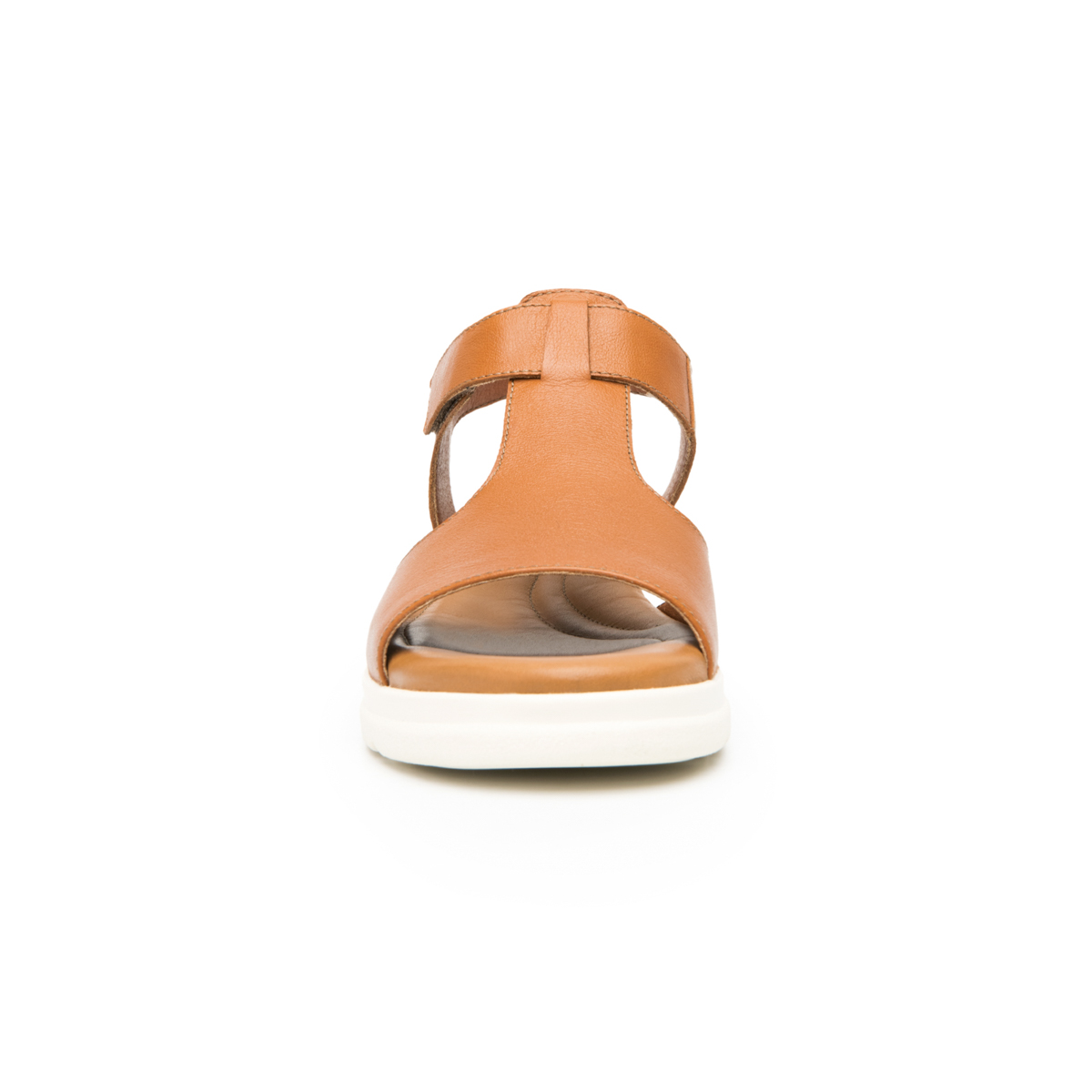 Women's Sandal with Cushioned Insole Style 124202 Tan