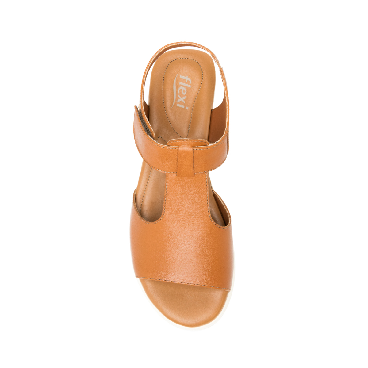Women's Sandal with Cushioned Insole Style 124202 Tan
