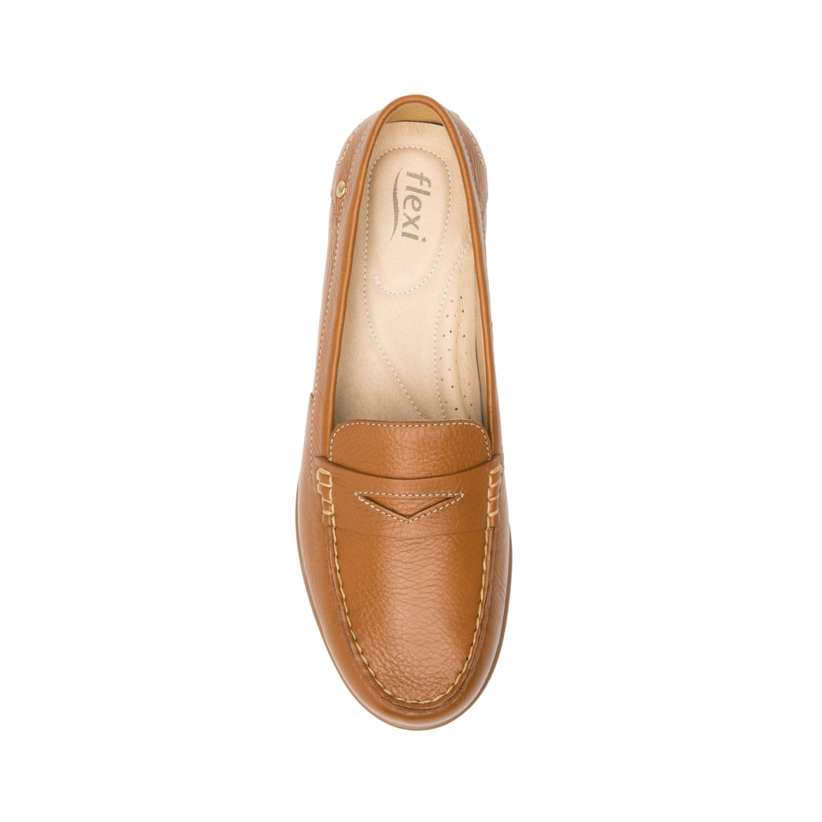 Women's Loafers Style 124301 Tan
