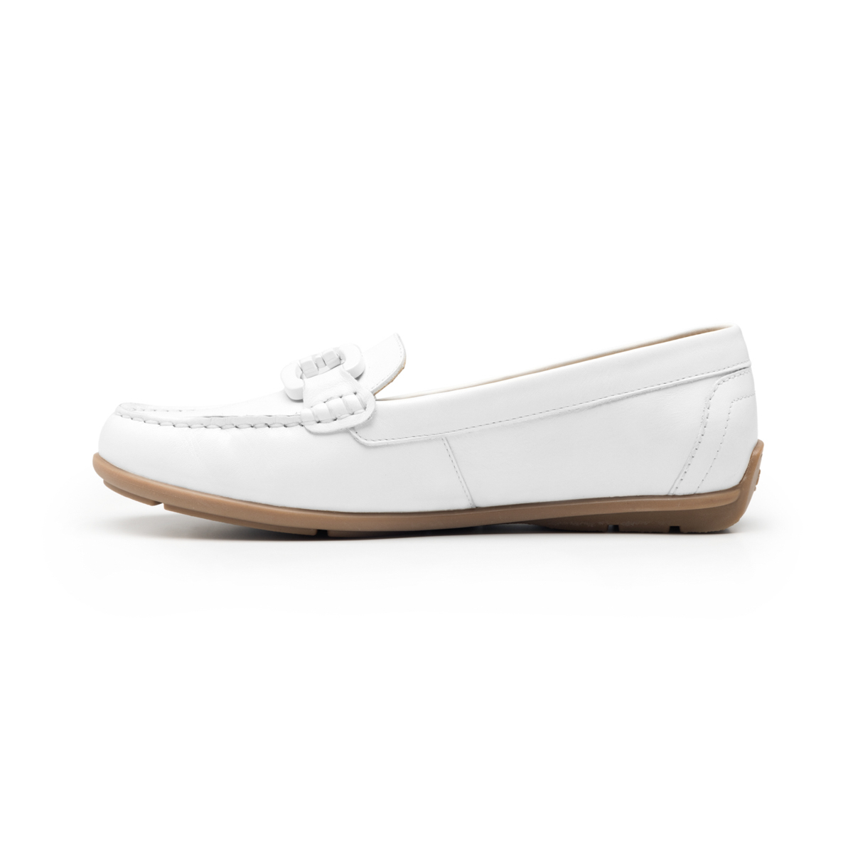 Women's Loafers Style 124302 White