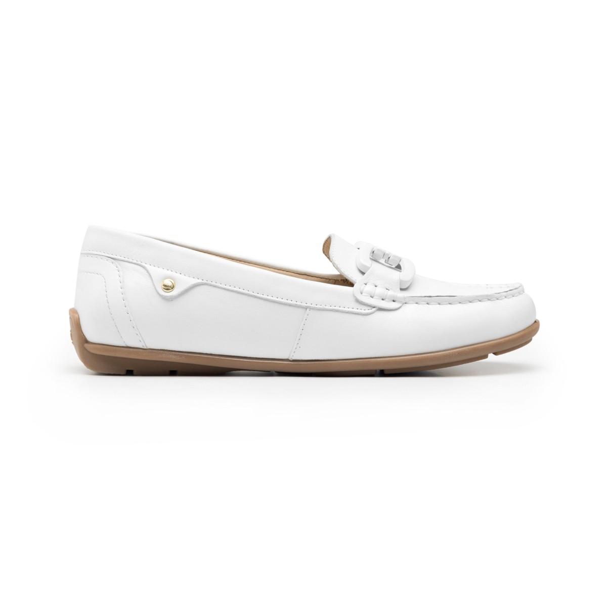 Women's Loafers Style 124302 White
