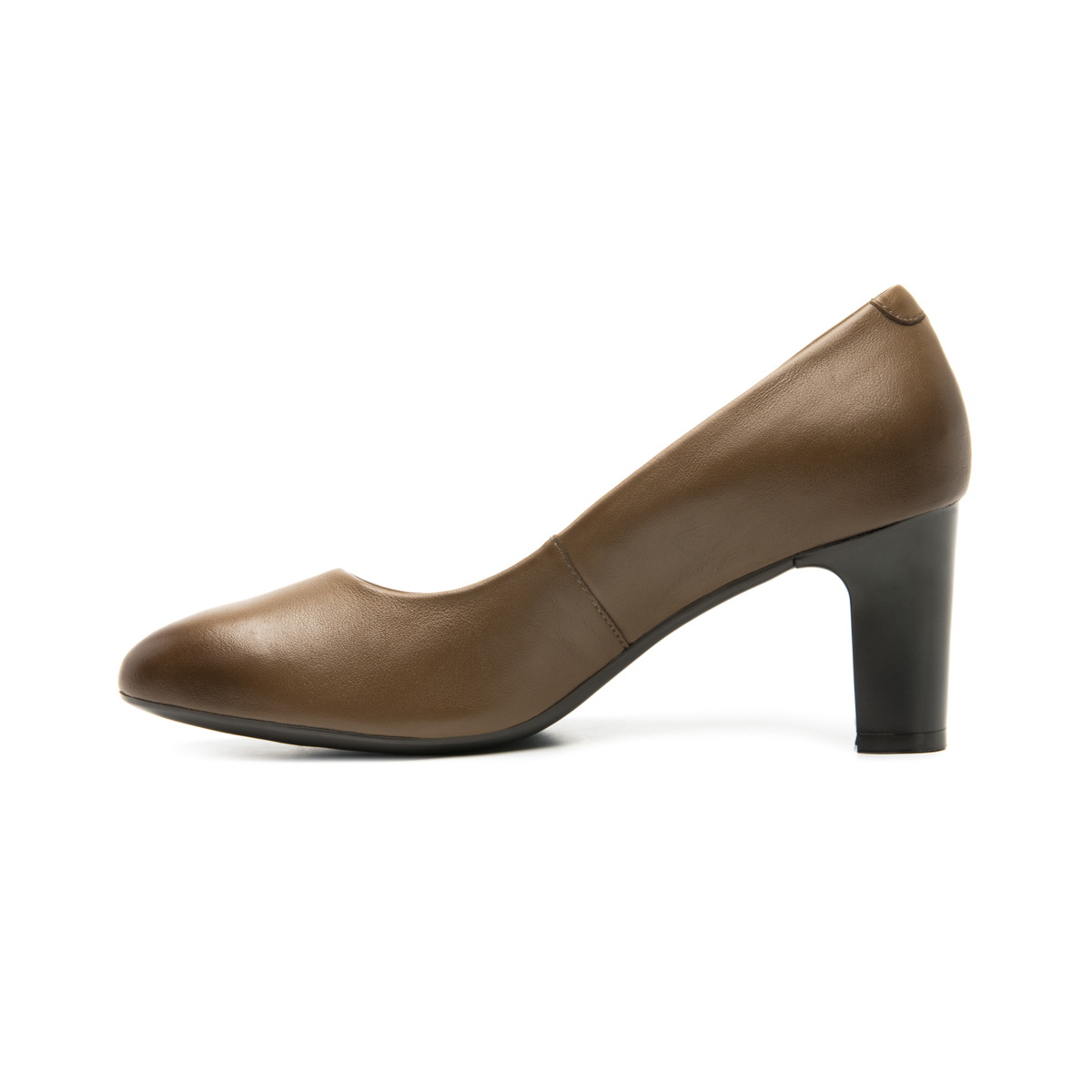 Zapatilla De Tacón Flexi para Mujer con Comfort Walk Estilo 124401 Café