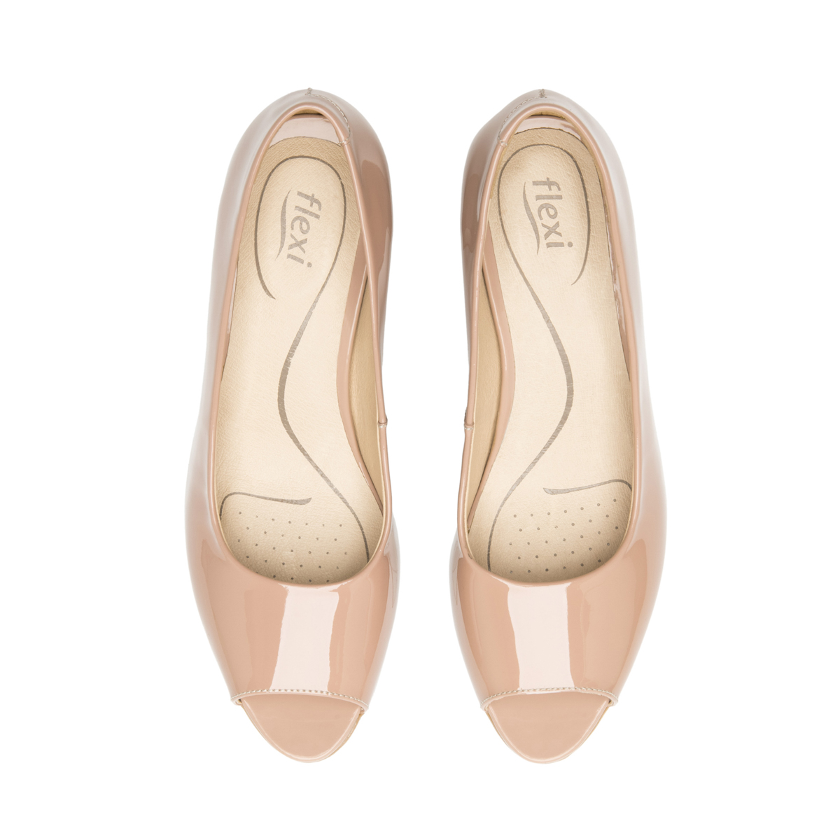 Women's Shoe with Comfort Walk Technology Style 124404 Nude