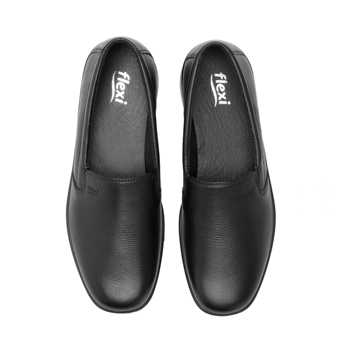 Zapato De Confort Flexi para Mujer con Doble Plantilla Estilo 124501 Negro