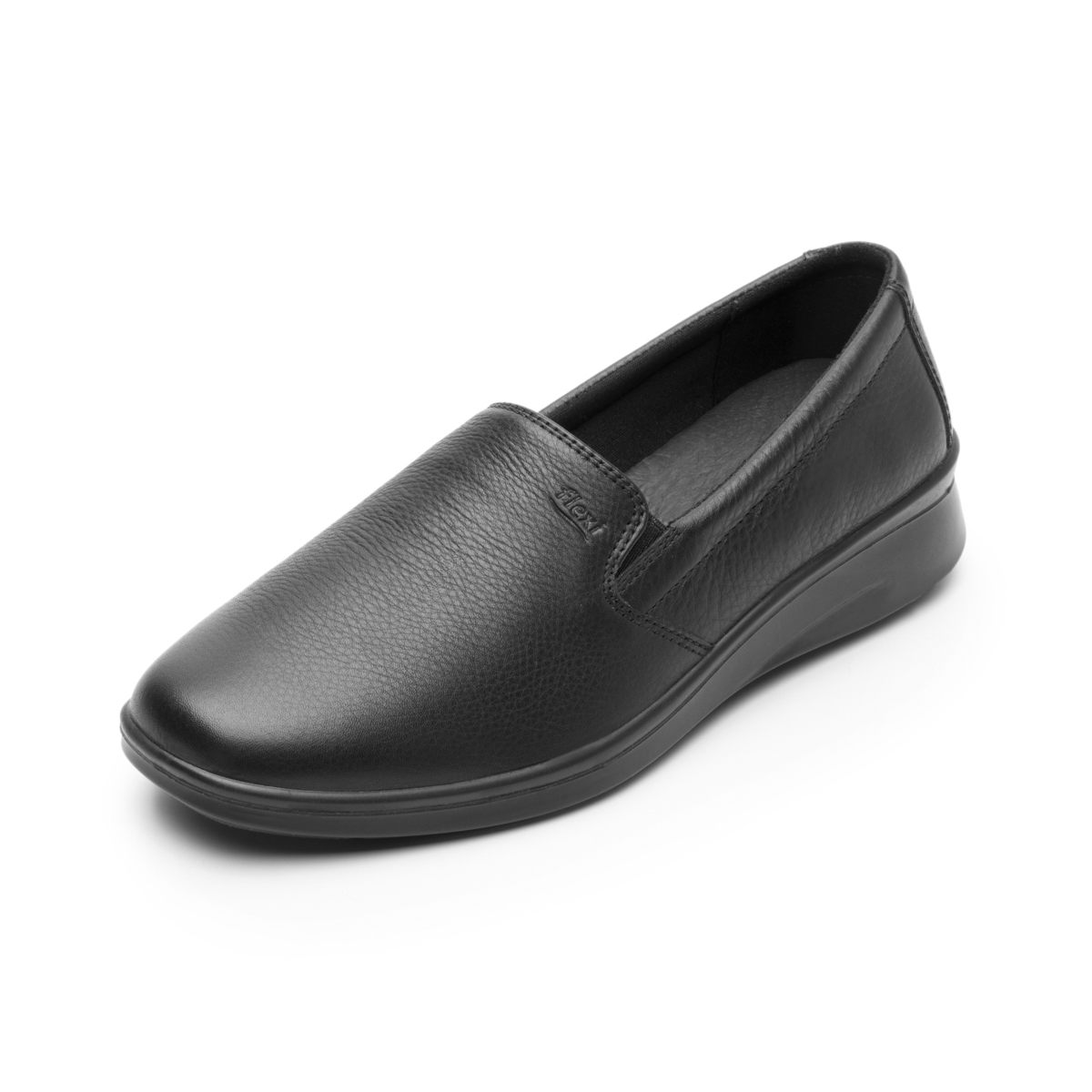 Zapato De Confort Flexi para Mujer con Doble Plantilla Estilo 124501 Negro