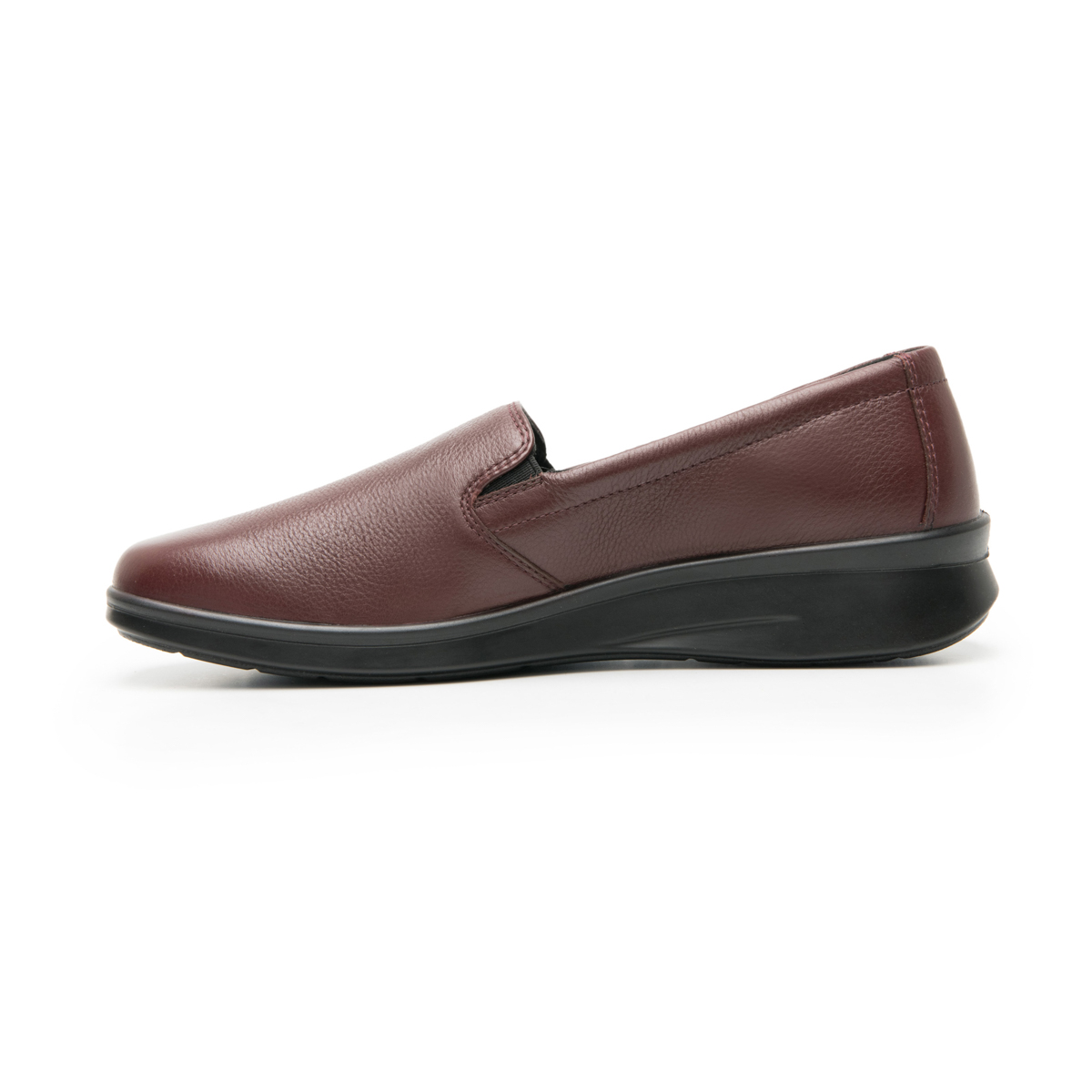 Zapato De Confort Flexi para Mujer con Doble Plantilla Estilo 124501 Vino