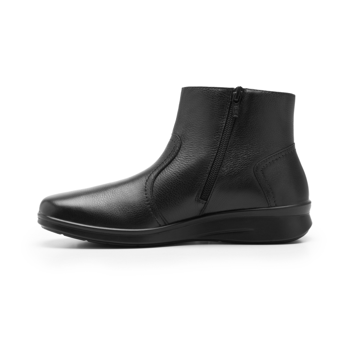 Botín Con Cierres Flexi para Mujer con Doble Plantilla Estilo 124504 Negro