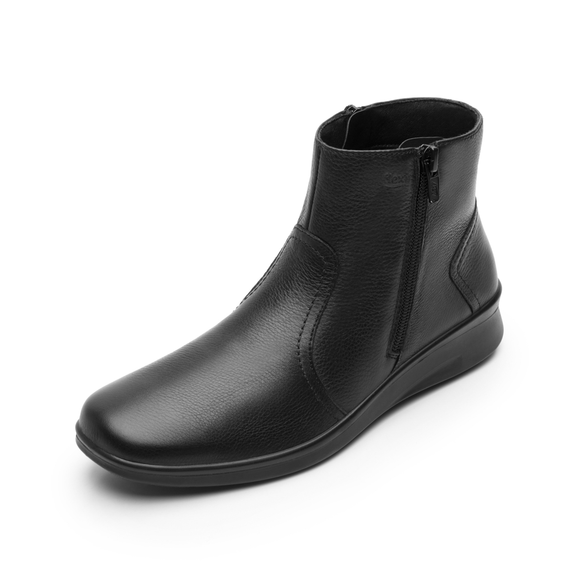 Botín Con Cierres Flexi para Mujer con Doble Plantilla Estilo 124504 Negro