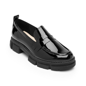 Women's Loafer with Lightweight Sole Style 124602 Black