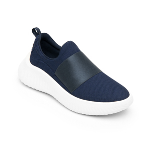 Women's Slip On Sneaker with Extra Lightweight Sole Style 124802 Blue