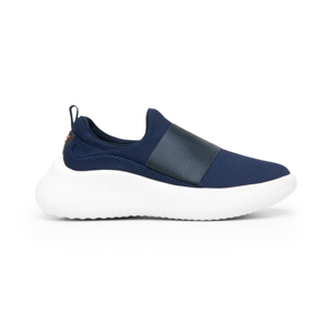 Women's Slip On Sneaker with Extra Lightweight Sole Style 124802 Blue