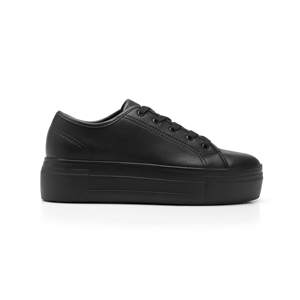 Women's Sneaker with Extra Lightweight Sole Style 125401 Black