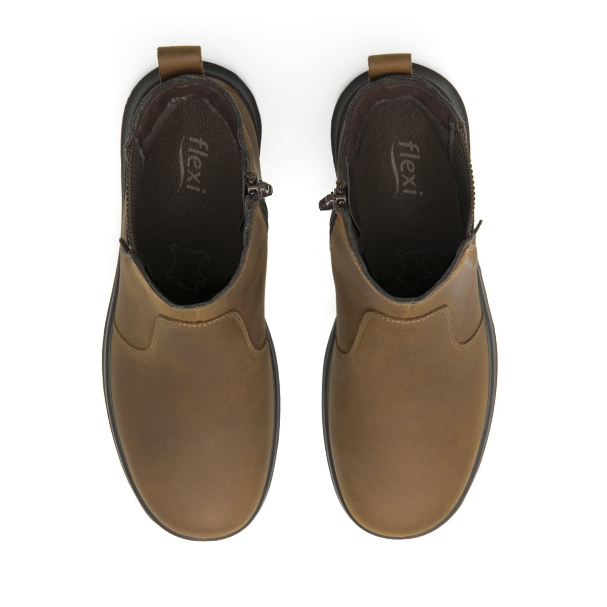 Bota Outdoor Flexi Country para Mujer con Cierre interno Estilo 125902 Tan