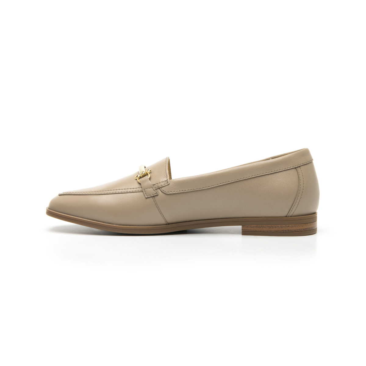 Women's Leather Slip-On Shoe Style 126602 Taupe