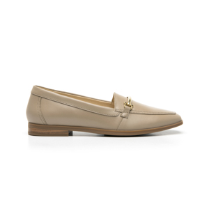Women's Leather Slip-On Shoe Style 126602 Taupe