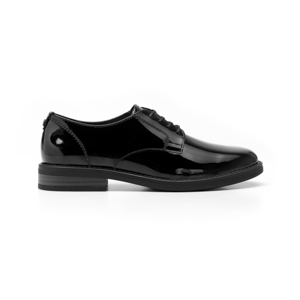 Women's Patent Leather Derby Style 126901 Black