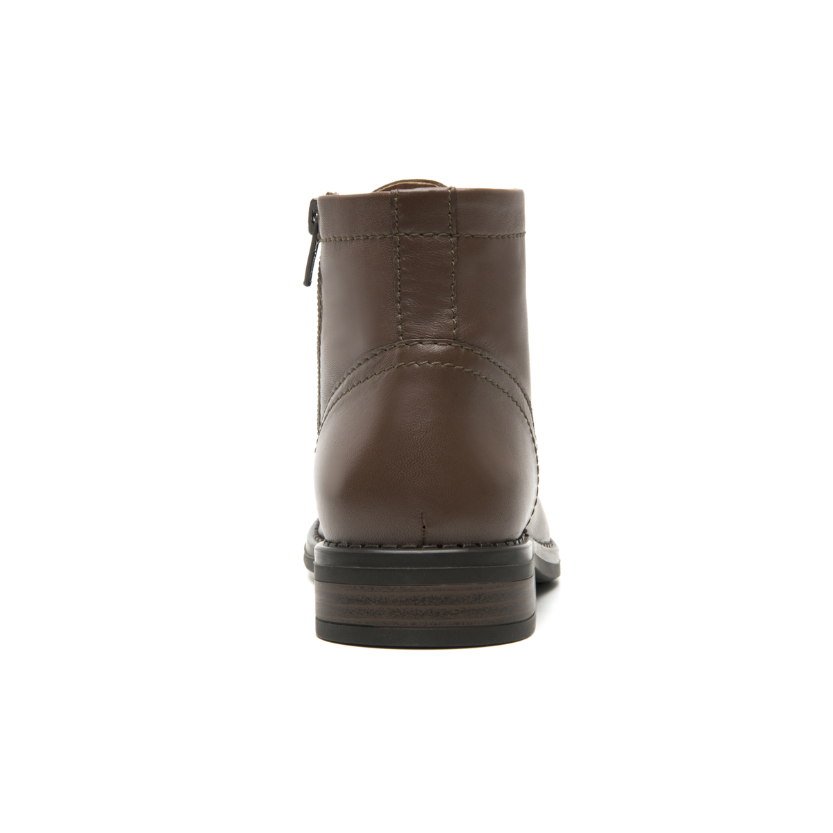 Women's Bootie with Internal Zipper Style 126907 Brown