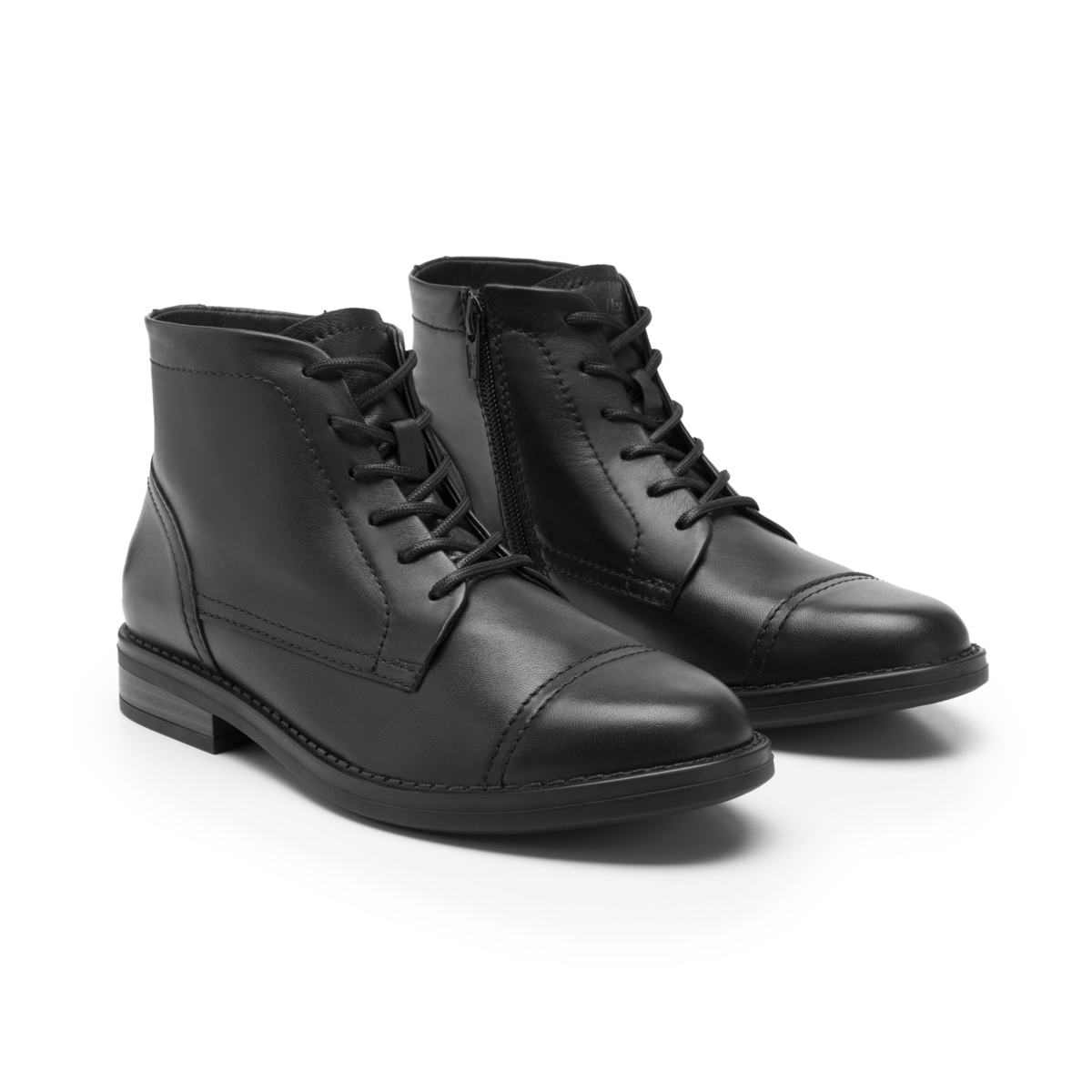 Women's Bootie with Internal Zipper Style 126907 Black