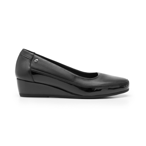 Women's Leather Comfort Shoe Style 127001 Black