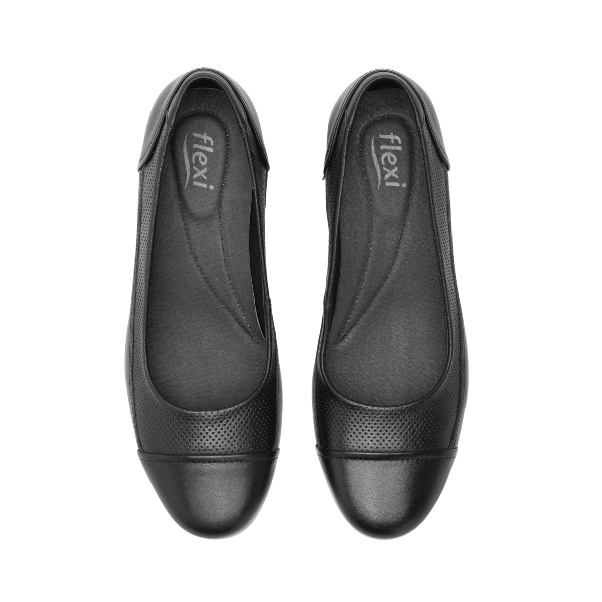 Zapato De Confort Flexi para Mujer Estilo 127002 Negro