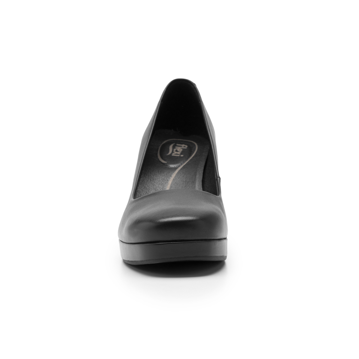 Women's Leather Shoe with Comfort Walk Technology Style 127201 Black