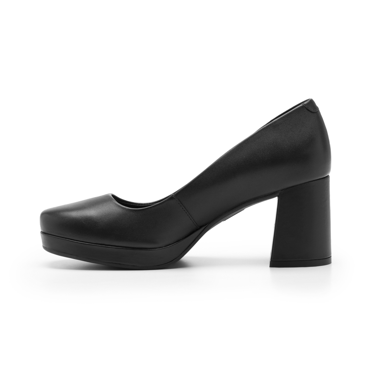 Women's Leather Shoe with Comfort Walk Technology Style 127201 Black