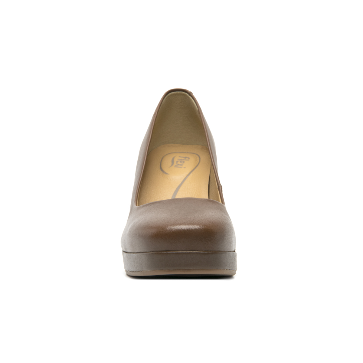 Zapatilla De Tacón Flexi para Mujer con Comfort Walk Estilo 127201 Whisky