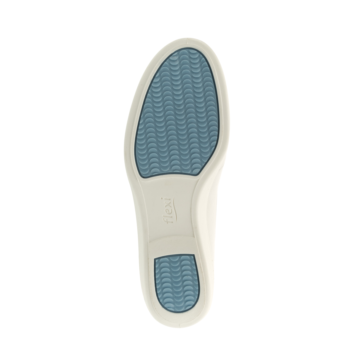 Mocasín De Servicio/Clínico Flexi Con Sistema De Mejor Agarre Para Mujer - Estilo 18112 Blanco