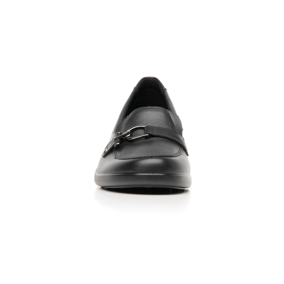 Loafer Con Herraje Flexi para Mujer con Suela de Inyección directa Estilo 18122 Negro