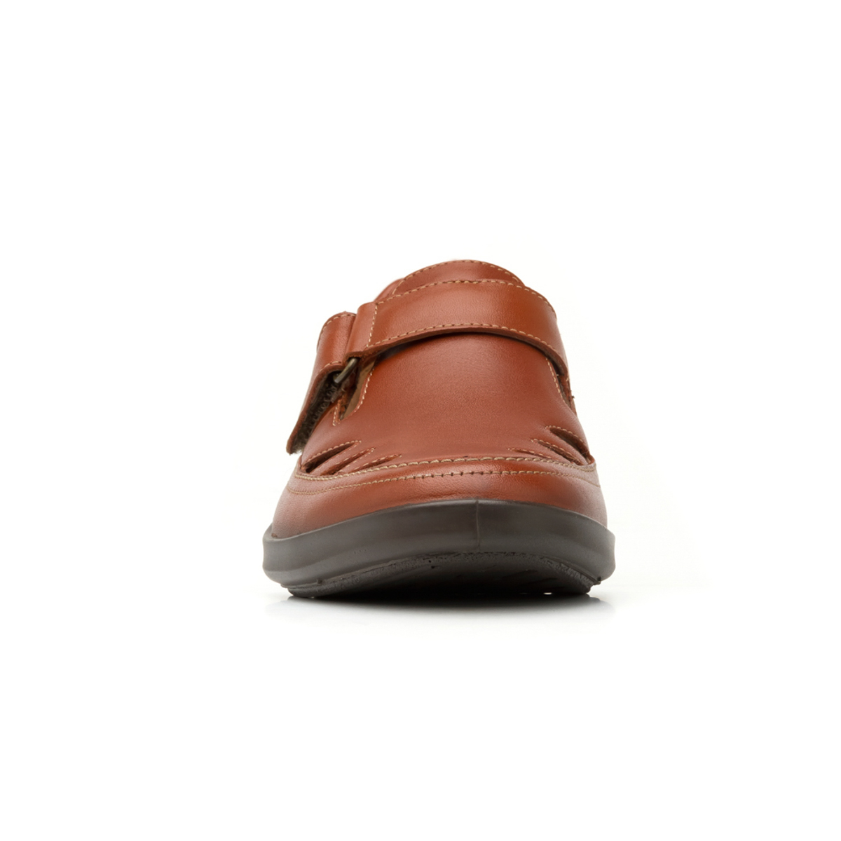 Flat Casual Flexi Con Aberturas Para Mujer - Estilo 25905 Whisky