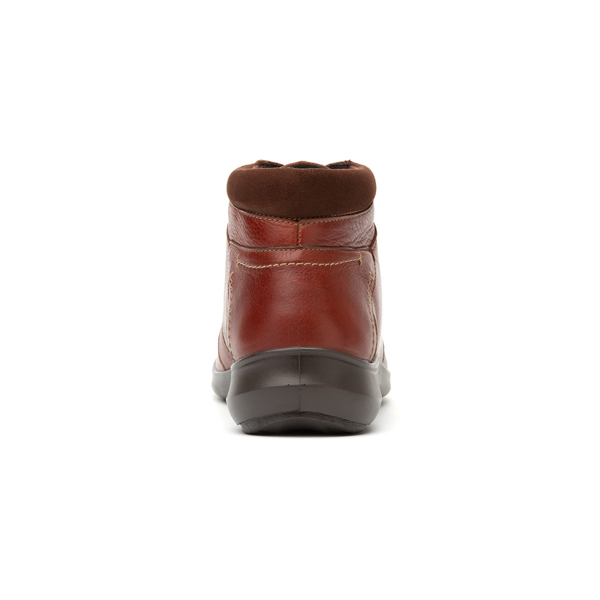 Botín Casual Flexi De Agujetas Para Mujer - Estilo 25911 Cafe