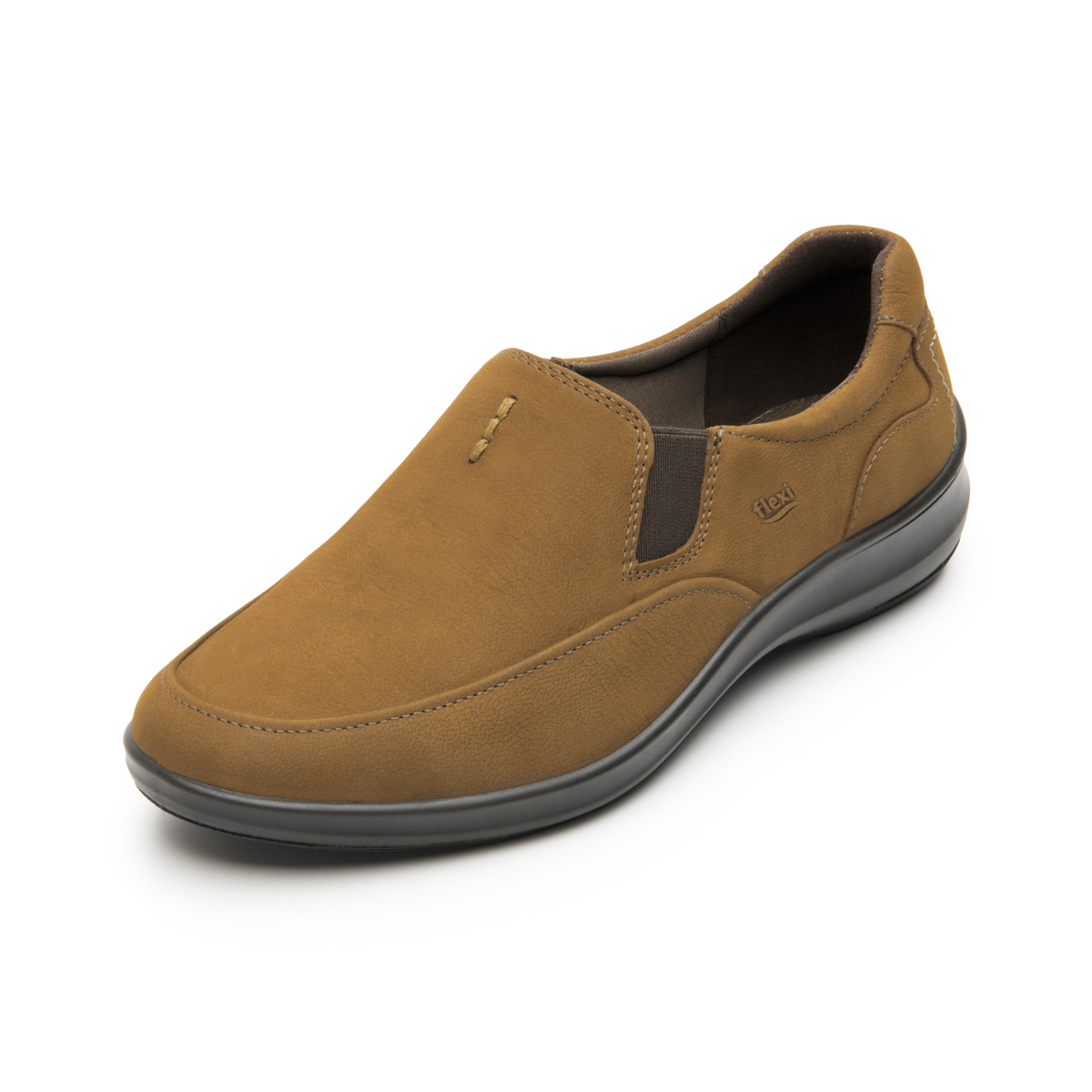 Zapato De Confort Flexi para Mujer Estilo 25920 Avellana