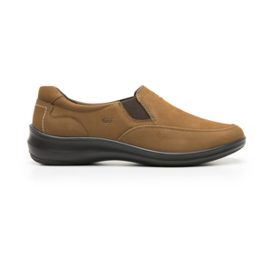 Women's Leather Comfort Shoe Style 25920 Hazelnut
