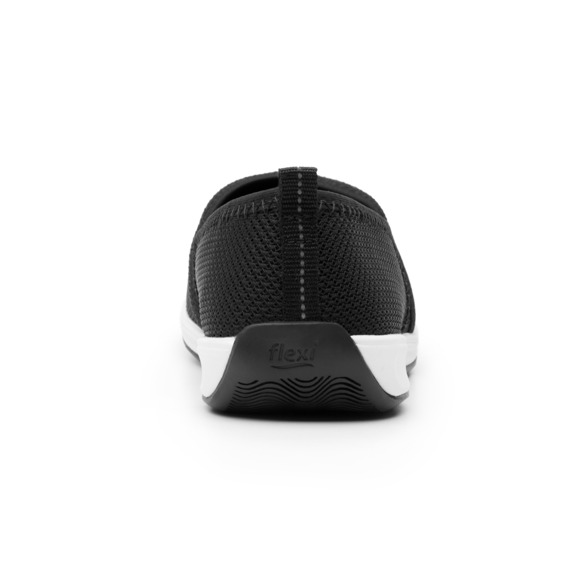 Sneaker Casual Flexi para Mujer con Suela Extra Ligera Estilo 28312 Negro