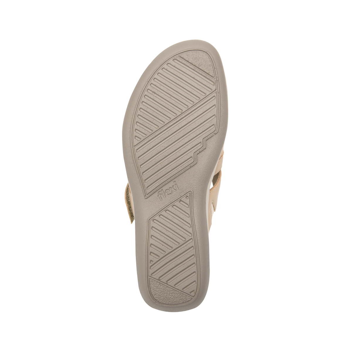 Sandalia Adaptable Al Pie Flexi para Mujer con Piel Extra Suave Estilo 34929 Beige