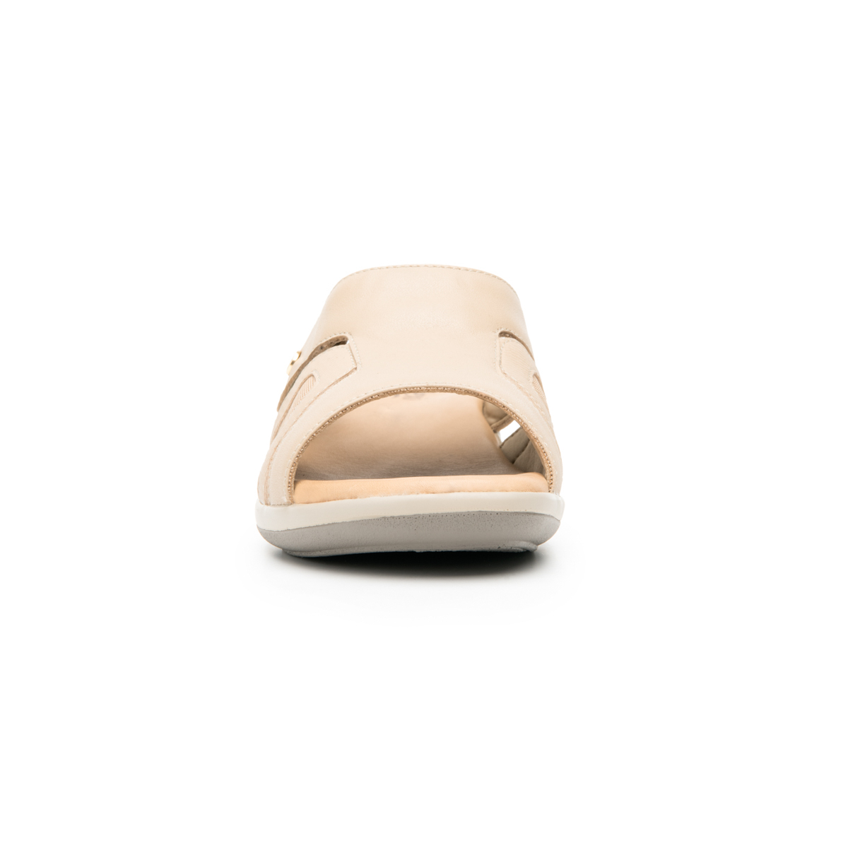 Sandalia Adaptable Al Pie Flexi para Mujer con Piel Extra Suave Estilo 34929 Beige