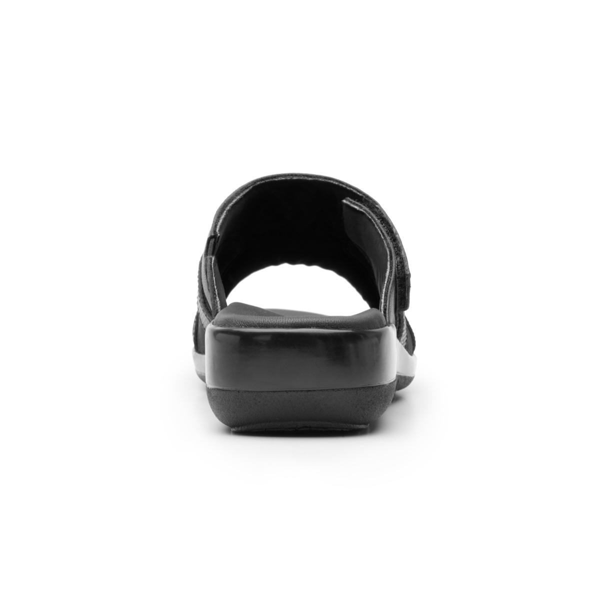 Women's Leather Sandal Style 34929 Black