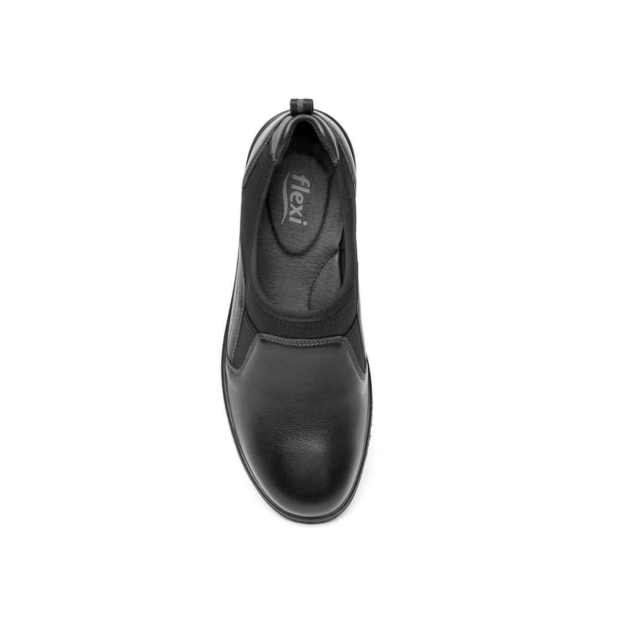 Flat Casual Flexi Con Autoajuste Para Mujer - Estilo 35301 Negro